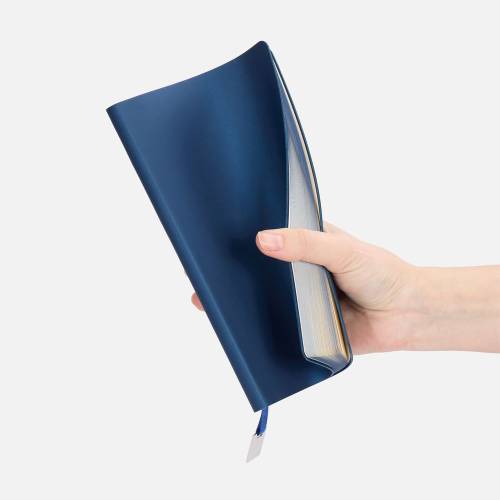 Ежедневник Shall Light, недатированный, синий фото 6