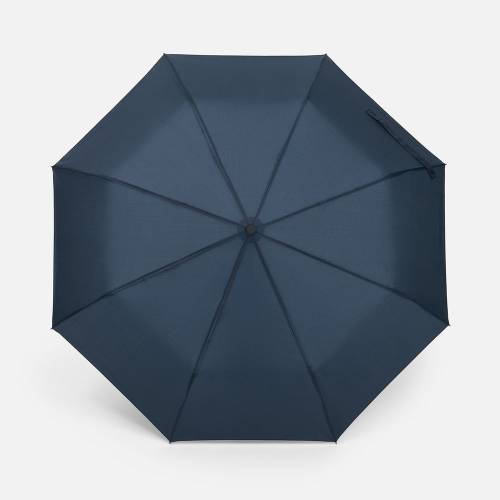 Зонт складной Cloudex, темно-синий фото 3