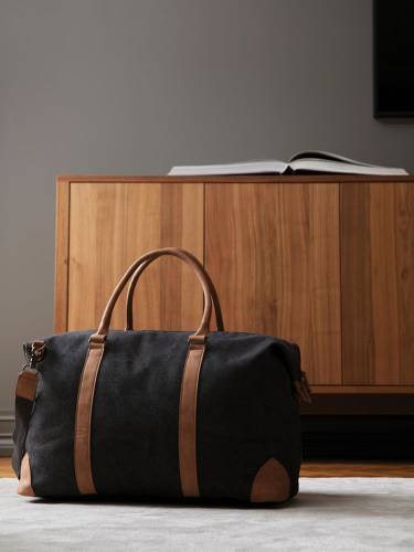 Дорожная сумка Bosler, черная фото 4