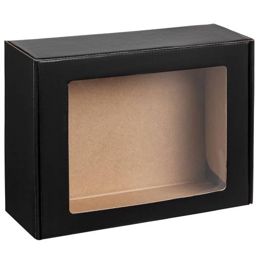Коробка с окном Visible, черная фото 2