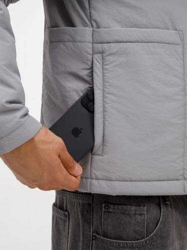 Куртка унисекс Veter, серая фото 14