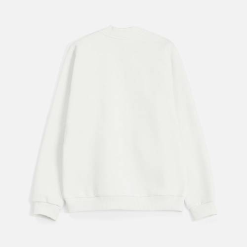 Бомбер унисекс Estado, молочно-белый фото 4