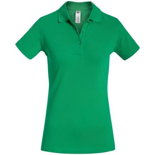 Рубашка поло женская Safran Timeless зеленая фото 2