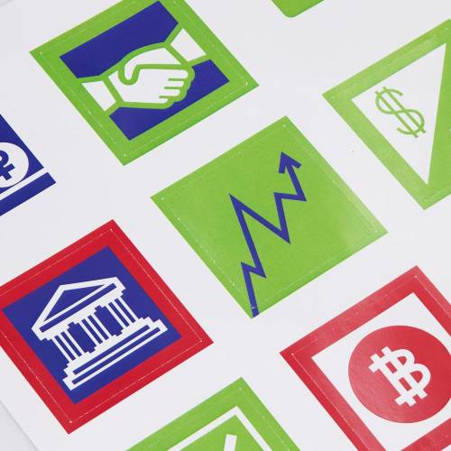 Стикерпак бумажный Industry, финансы фото 3