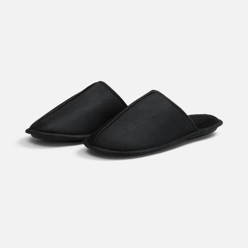 Тапочки домашние Norridge, черные фото 2