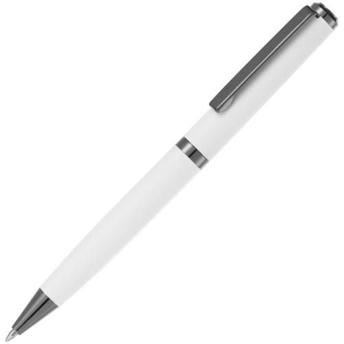 Ручка шариковая Inkish Gunmetal, белая фото 2