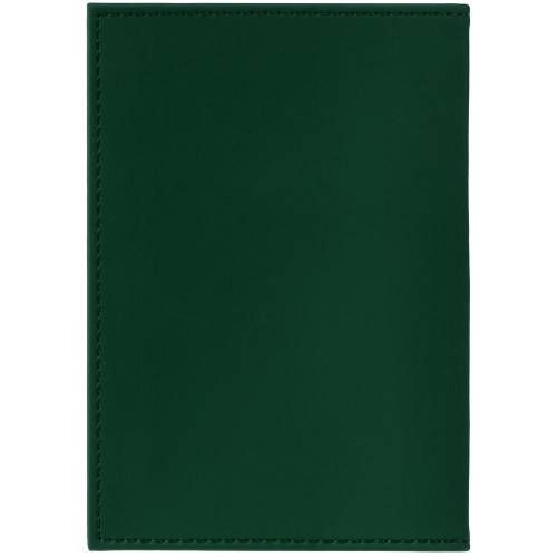 Обложка для паспорта Shall, зеленая фото 3