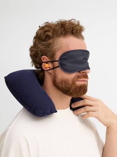 Набор для путешествий Essential, темно-синий фото 4