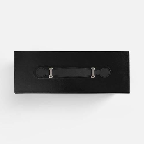 Коробка складная Holdfold, L, черная фото 5