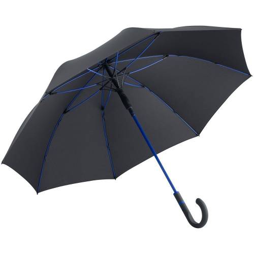 Зонт-трость с цветными спицами Color Style, ярко-синий фото 2