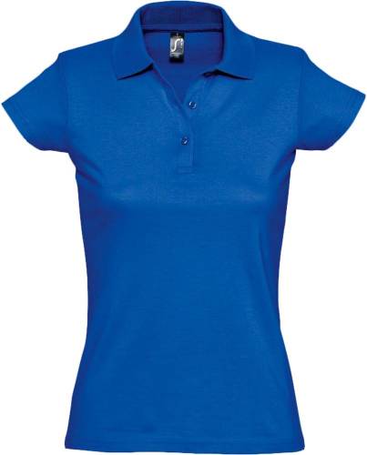Рубашка поло женская Prescott Women 170, ярко-синяя (royal) фото 2