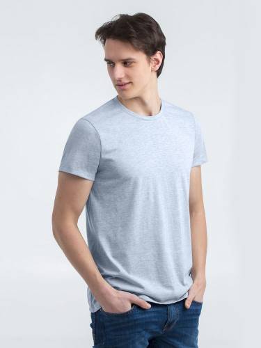 Футболка мужская Regent Fit 150, голубой меланж фото 3