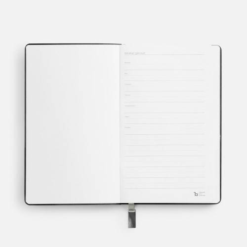 Ежедневник Petrus, недатированный, черный с серебром фото 10 Ежедневник Petrus, недатированный, черный с серебром фото 10