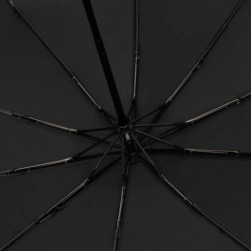 Зонт складной Regenfall, черный фото 4 Зонт складной Regenfall, черный фото 4