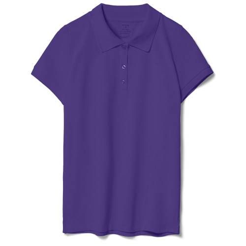 Рубашка поло женская Virma Lady, фиолетовая фото 2