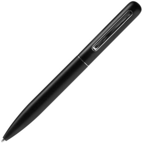 Ручка шариковая Scribo, матовая черная фото 3