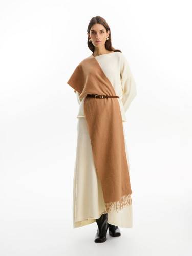 Шарф Graceful, бежевый фото 14