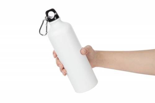 Бутылка для воды Funrun 750, белая фото 4