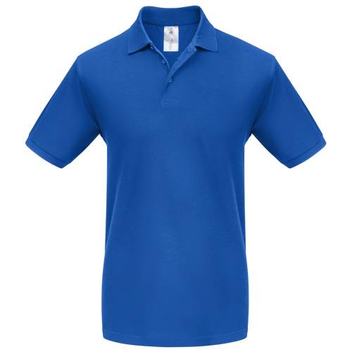 Рубашка поло Heavymill ярко-синяя фото 2