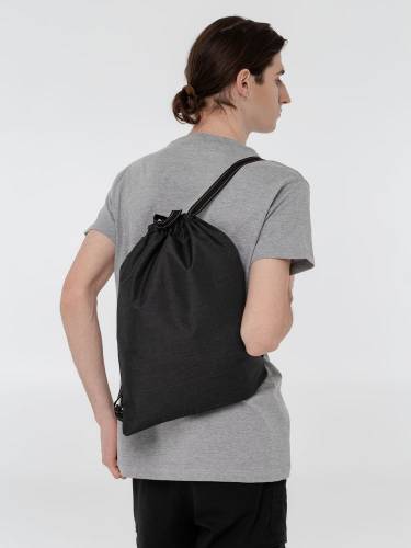 Рюкзак-мешок Melango, черный фото 7