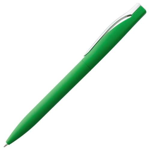 Ручка шариковая Pin Soft Touch, зеленая фото 6