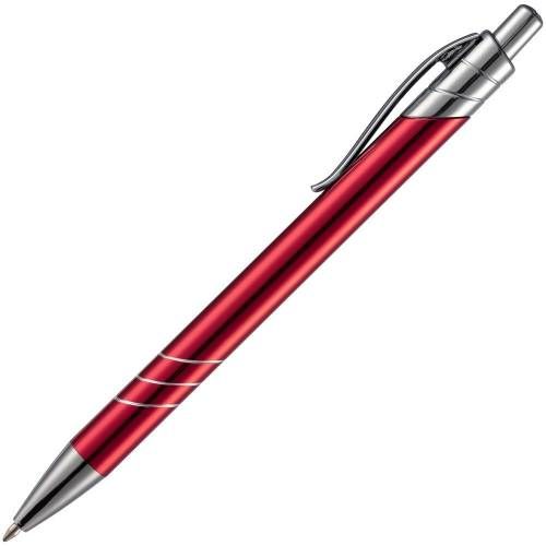 Ручка шариковая Undertone Metallic, красная фото 4