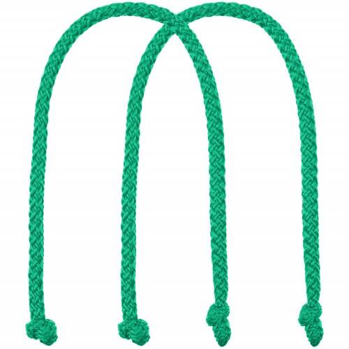 Ручки Corda для пакета M, зеленые фото 2