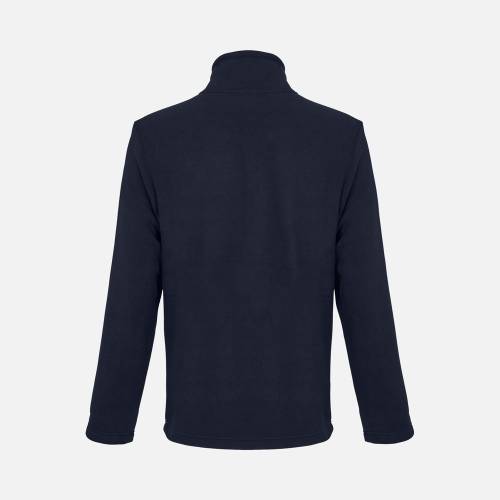 Куртка флисовая унисекс Nitro, темно-синяя фото 3