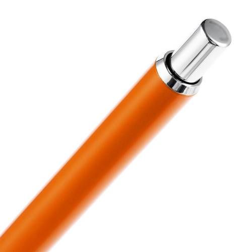 Ручка шариковая Slim Beam, оранжевая фото 3