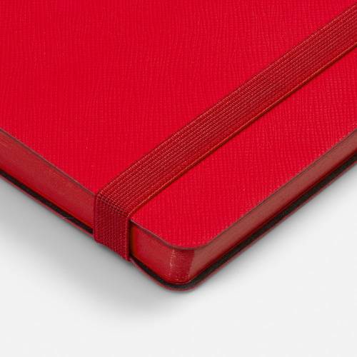 Ежедневник Peel Flex, недатированный, красный фото 7