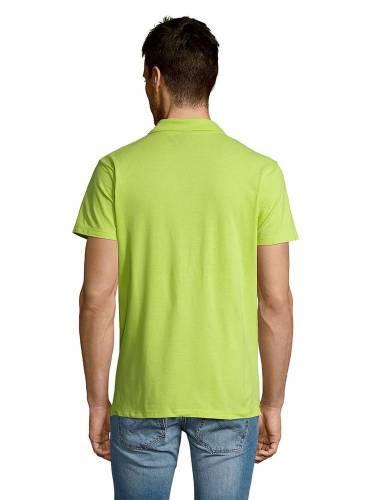 Рубашка поло мужская Summer 170, зеленое яблоко фото 7