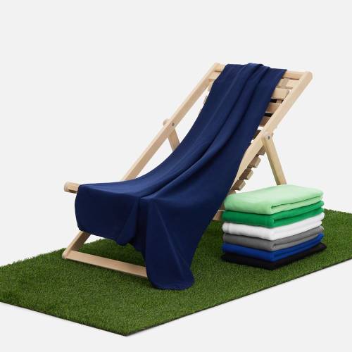 Флисовый плед Warm&Peace, синий фото 7