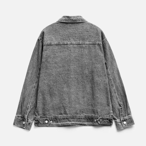 Куртка джинсовая O2, серая фото 3