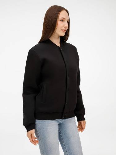 Бомбер унисекс AtmosWear, черный фото 10 Бомбер унисекс AtmosWear, черный фото 10