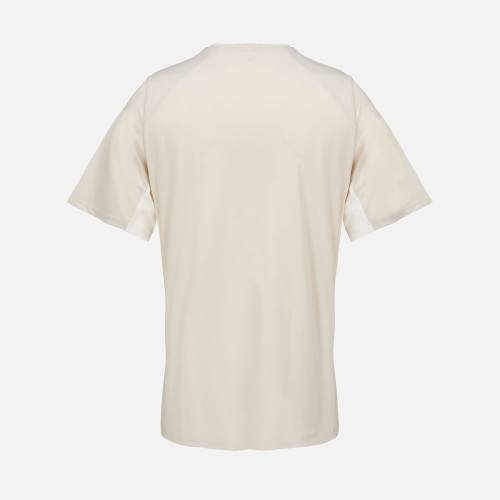 Футболка спортивная унисекс Storm, бежевая (льняная) фото 3