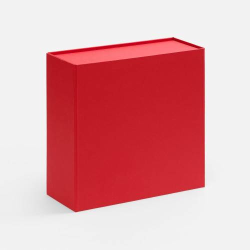 Коробка складная Quadra Fold, красная фото 3 Коробка складная Quadra Fold, красная фото 3