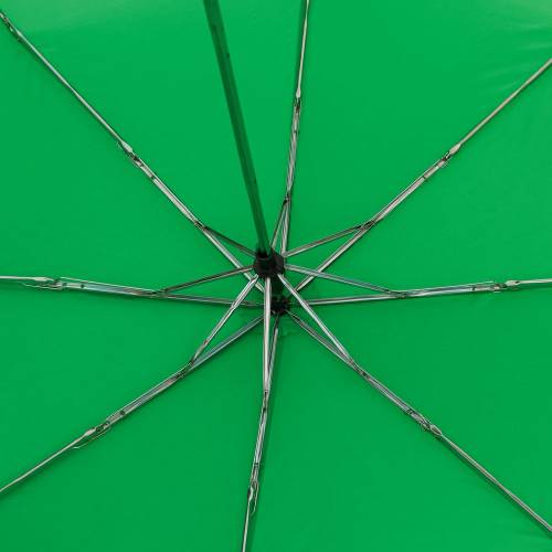 Зонт складной Basic, зеленый фото 6