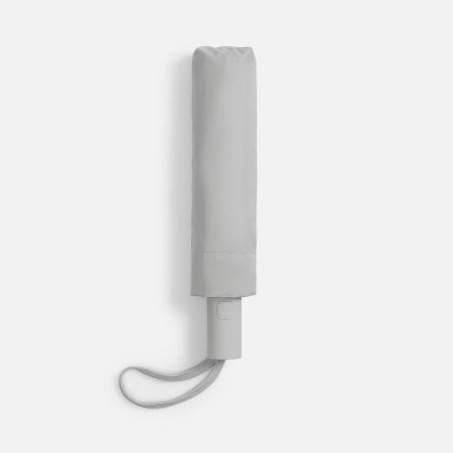 Зонт складной Cloudex, светло-серый фото 6