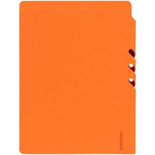 Ежедневник Flexpen Shall, недатированный, оранжевый фото 5