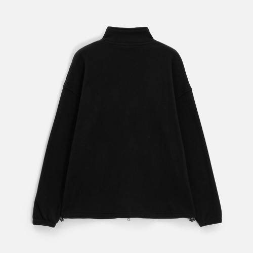 Куртка флисовая унисекс Nebo, черная фото 3