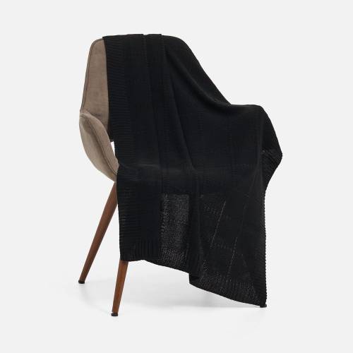 Плед Quadrisma, черный