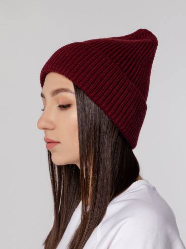 Шапка Tommi, бордовая фото 6 Шапка Tommi, бордовая фото 6