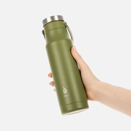 Термобутылка Tateyama, зеленая фото 9