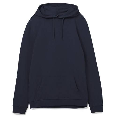 Толстовка с капюшоном унисекс Hoodie, темно-синяя фото 2