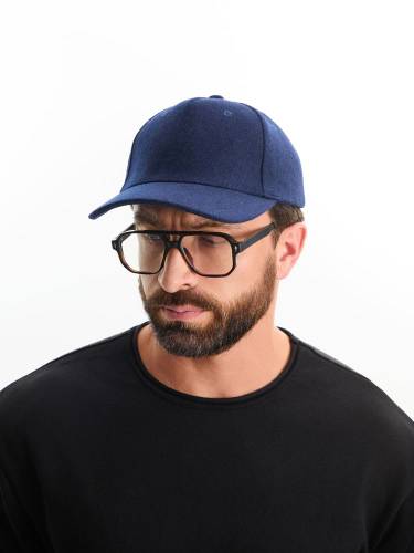 Бейсболка Woolridge, темно-синяя фото 14 Бейсболка Woolridge, темно-синяя фото 14