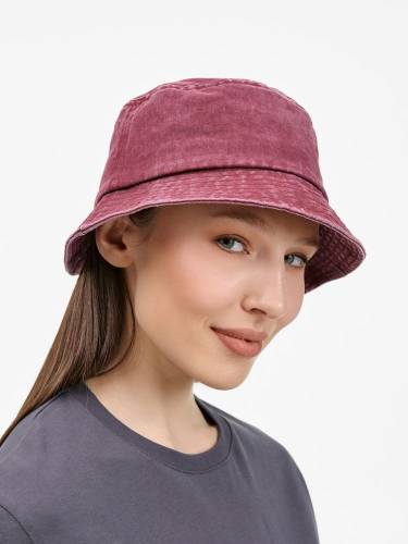 Панама Berwi, бордовая фото 9