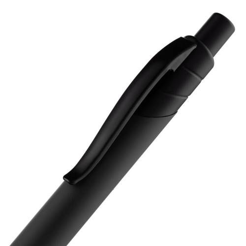 Ручка шариковая Undertone Black Soft Touch, черная фото 6