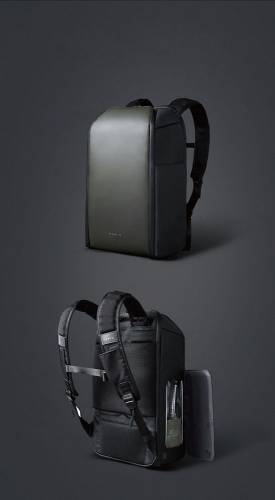 Рюкзак FlipPack, черный с зеленым фото 17