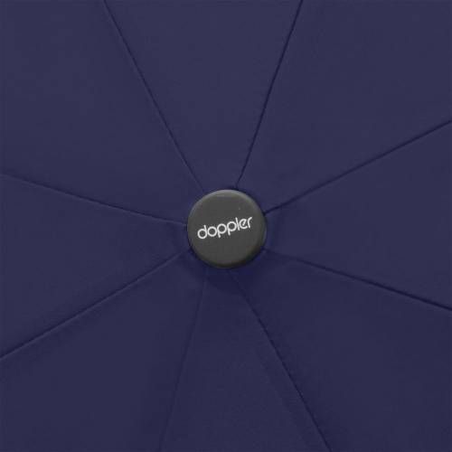 Зонт складной Fiber Magic, темно-синий фото 4