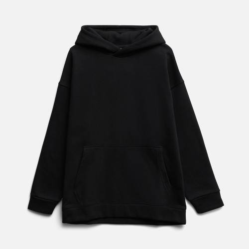 Худи оверсайз унисекс Snuggie, черное фото 2